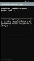 U.S Constitution + Amendments Screenshot 3