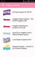 Diaper Coupons Affiche