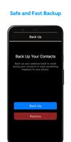 Contacts Backup Restore captura de pantalla 1