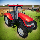 Farm Tractor Driving Farm Game 圖標