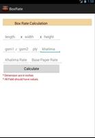 Corrugated Box Rate पोस्टर