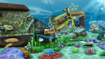 Jogo de mergulho no mar imagem de tela 1