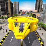 Bus de police Gyroscope : transport de prisonniers icône