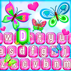 Cute Butterfly Emoji Keyboard آئیکن