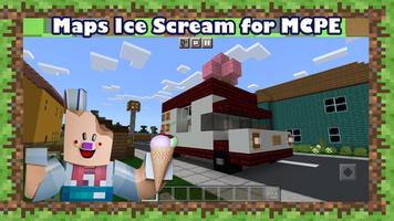 Maps Ice Scream for MCPE Poster