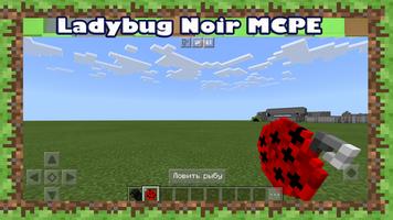 Miraculeuse Skins + Mod Ladybug Noir For MCPE capture d'écran 2