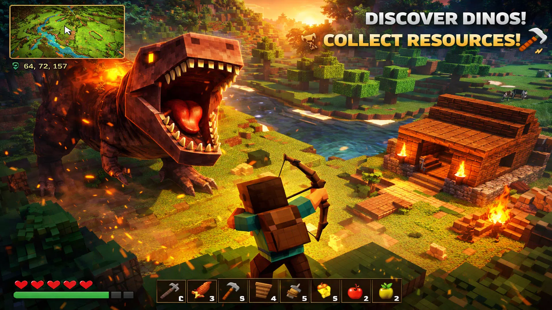 Craftopia Realms: Dinosaurs