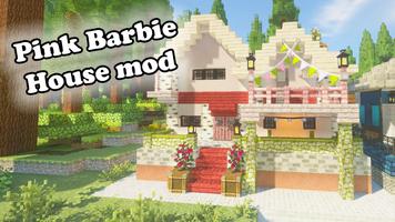Mod Barbie Pink House for MCPE تصوير الشاشة 1