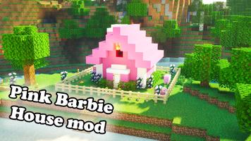 Mod Barbie Pink House for MCPE Ekran Görüntüsü 2