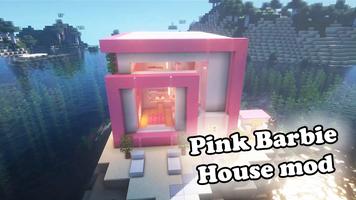 Mod Barbie Pink House for MCPE Ekran Görüntüsü 3