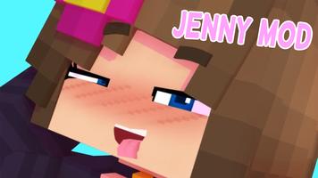 Jenny mod for Minecraft PE الملصق