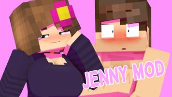 Jenny mod for Minecraft PE syot layar 1