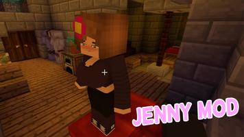 Jenny mod for Minecraft PE syot layar 2