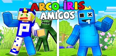 Amigos do arco-íris Minecraft