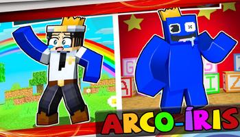 Amigos do arco-íris Minecraft imagem de tela 1