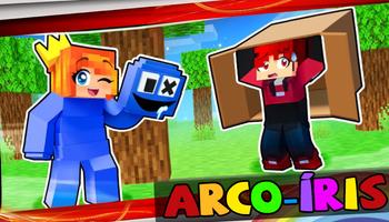 Amigos do arco-íris Minecraft imagem de tela 2