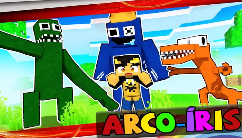 Download do APK de Amigos do arco-íris Minecraft para Android