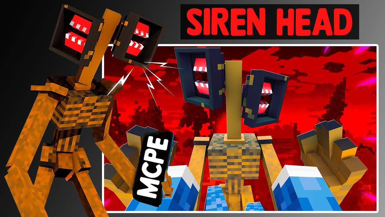 Siren Head mod Minecraft APK for Android Download