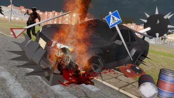 Zombie Killing - Smash Car screenshot 2