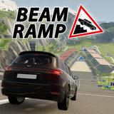 Beam Ramp: Crash Car Simulator ícone