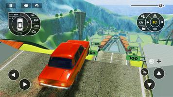 Beam Ramp: Crash Car Simulator Cartaz
