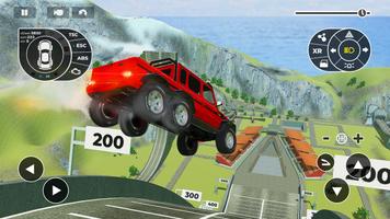 Beam Ramp: Crash Car Simulator imagem de tela 1