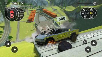 Beam Ramp: Crash Car Simulator imagem de tela 3