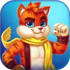 Cat Heroes - Match 3 Puzzle APK 下載