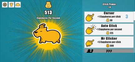 Capybara Clicker الملصق