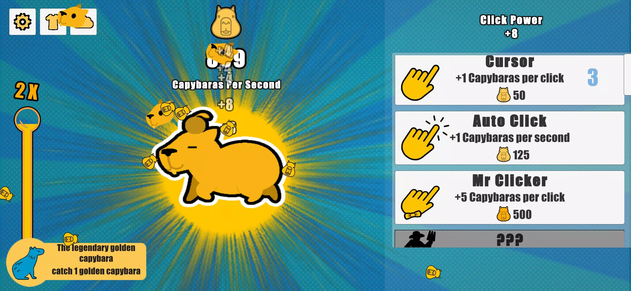 Capybara Clicker 🔥 Jogue online