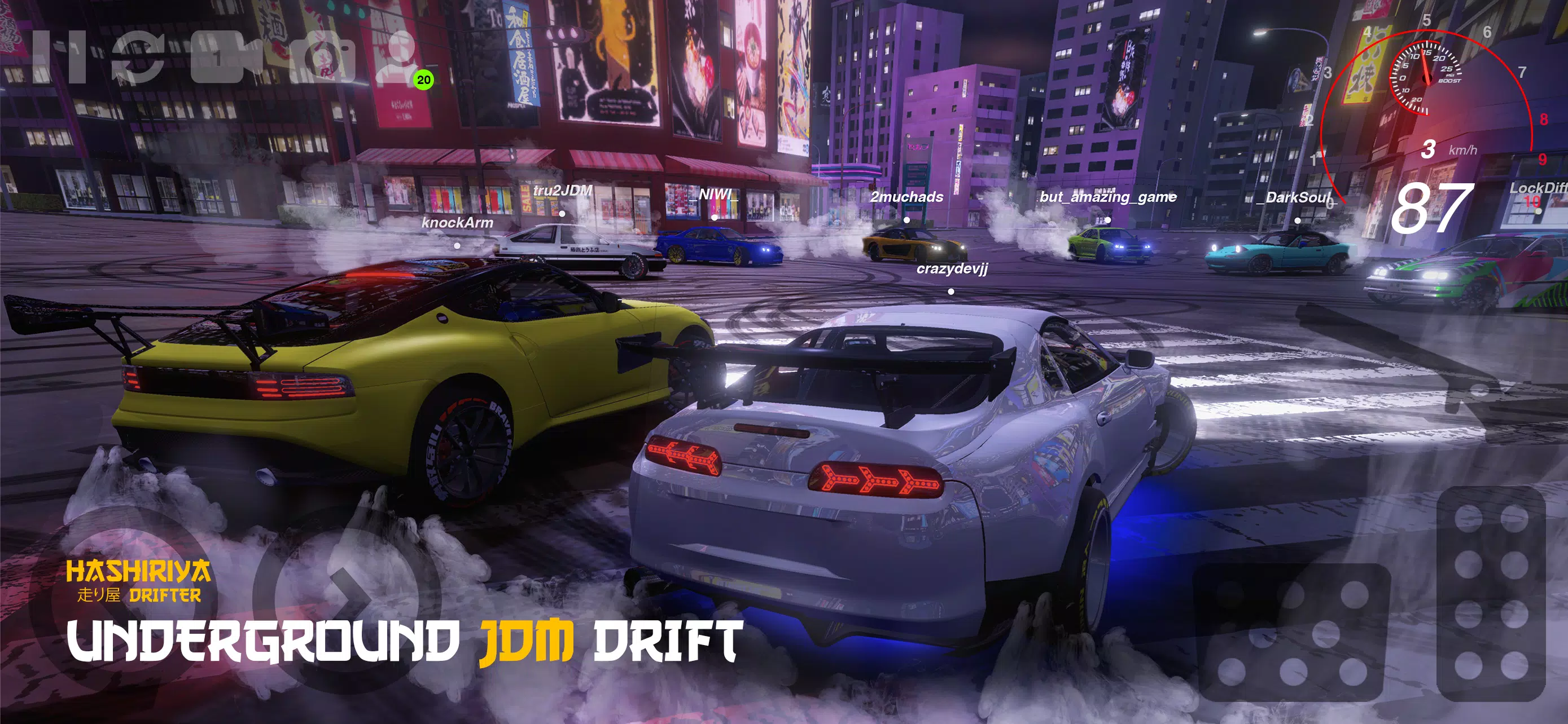 Hashiriya Drifter Mod APK 2.2.01 (Dinheiro infinito) Download