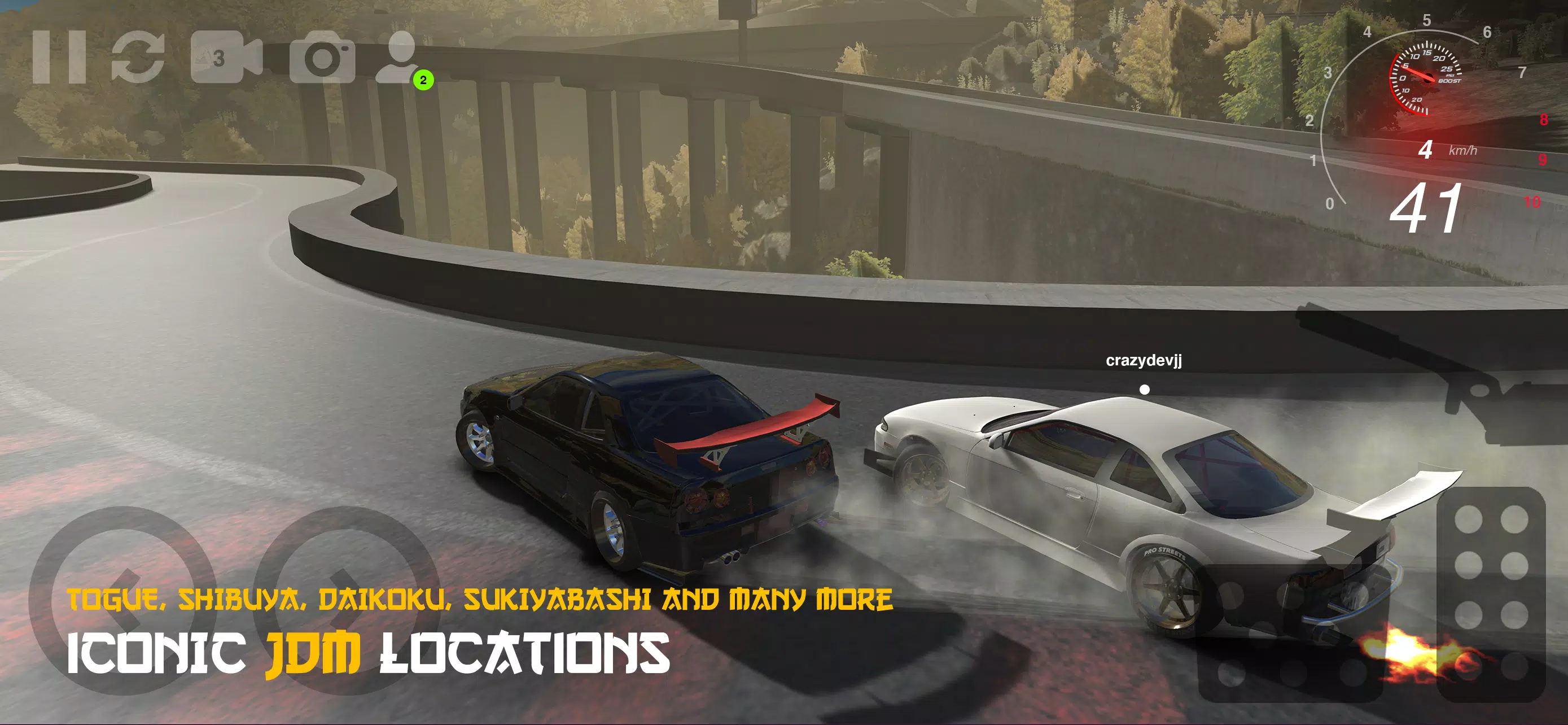 Hashiriya Drifter Online Drift Racing Multiplayer Game for Android