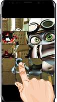 Crazy Frog Puzzle Poster