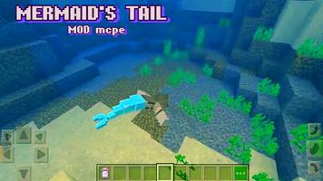 Mod MCPE Mermaid's Tail capture d'écran 1