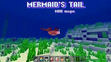 Mod MCPE Mermaid's Tail capture d'écran 2
