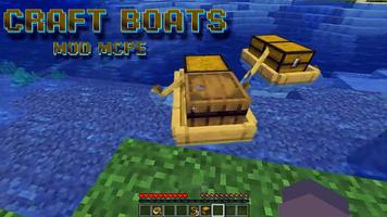 Mod mcpe Craft Boats تصوير الشاشة 1