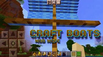 Mod mcpe Craft Boats تصوير الشاشة 2