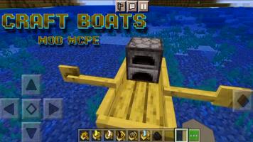 Mod mcpe Craft Boats تصوير الشاشة 3