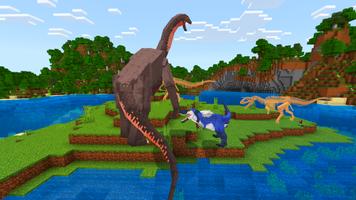 Prehistoric dinosaur games Plakat