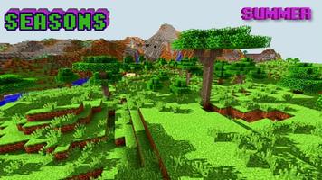 Seasons Mod for Minecraft Cartaz
