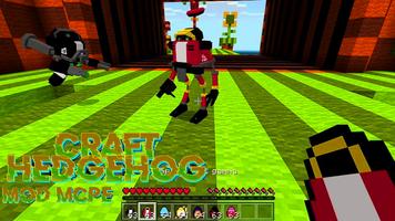 Mod mcpe Craft Hedgehog Sonic स्क्रीनशॉट 3