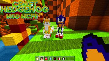 Mod mcpe Craft Hedgehog Sonic imagem de tela 1