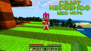 برنامه‌نما Mod mcpe Craft Hedgehog Sonic عکس از صفحه