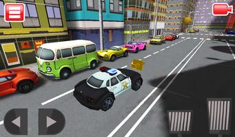 3D Police Car Chase Ekran Görüntüsü 1