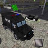 SWAT Police Car Driver 3D biểu tượng
