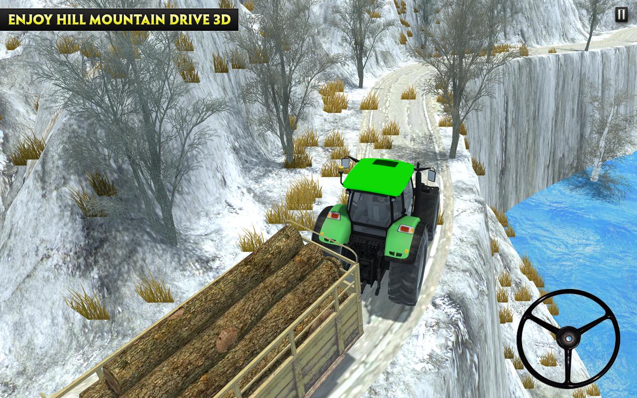 Real Tractor Trolley Farming Simulator Truck 3d For Android Apk Download - roblox vehicle simulator waterfall