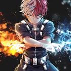 Todoroki Shoto Anime HD Wallpa icône