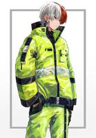 Todoroki Shoto Anime HD Wallpa ảnh chụp màn hình 1