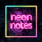 Editor Poster Neon App ikon