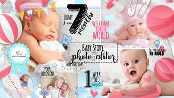 Baby Story Photo Editor App poster